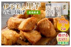 伊予美人里芋の竜田揚げ 500g×2袋【V002700】
