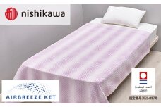 （今治タオルブランド認定）西川 エアブリーズケット ライトタイプ （ヴァイオレット）OS5602【I003570KT1V】