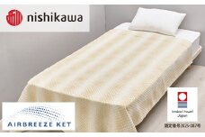 （今治タオルブランド認定）西川 エアブリーズケット ライトタイプ （イエロー）OS5602【I003570KT1Y】