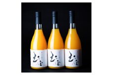 ＜無添加＞玉宝みかんジュース(720ml×3本)＜C64-5＞_ みかん ミカン 柑橘 みかんジュース ミカンジュース くだもの 果物 青果 フルーツ ふるーつ 果実 甘い ジューシー 産直 産地直送 旬 柑橘類 人気 愛媛 八幡浜市 【1304919】