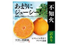 ＜訳あり＞そらデコ/不知火(5kg) 天空の果樹園から届く自慢の柑橘＜C45-78＞【1378937】