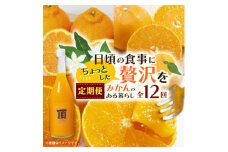 ＜発送月固定定期便＞みかんのある暮らし全12回＜H31-33＞_ 蜜柑 ミカン 柑橘類 柑橘 フルーツ 果物 くだもの 人気 美味しい 愛媛県 八幡浜市 ふるさと 【4000707】