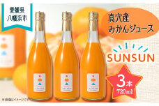 真穴産みかんジュース「SUNSUN」3本セット＜E18-11＞【1512799】