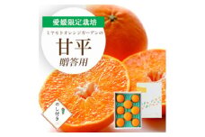 ＜2026年2月より順次発送＞愛媛限定栽培柑橘 甘平(かんぺい) 贈答用 のし付き＜E25-169＞【1536582】
