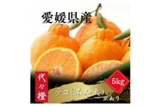 ＜プリプリ果肉＞＜訳あり＞デコ(不知火) 5kg＜C83-14＞【1549104】