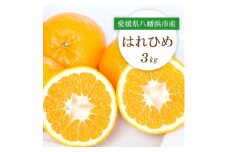 ＜2025年12月より順次発送＞愛媛県八幡浜市産 はれひめ3kg＜C25-206＞【1612488】
