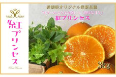 柑橘界のサラブレット!!「まどんな」と「甘平」を親に持つ!!　「紅プリンセス」3キロ＜F39-77＞【1621866】