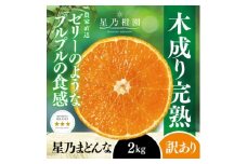 ＜三つ星ブランド＞訳あり 星乃まどんな(2kg)＜C45-91＞【1625773】