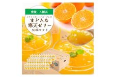 ゲル化剤・pH調整剤不使用!愛媛産 まどんな寒天ゼリー 30本セット＜H25-242＞【1630035】