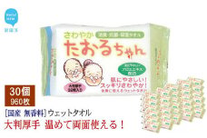 抗菌 消臭 保湿 ウェットタオル 大判（20cm×30cm）厚手 さわやかたおるちゃん (32枚入×30個)  合計960枚 介護 清掃 国産 アルコールフリー 無香料【SPC】