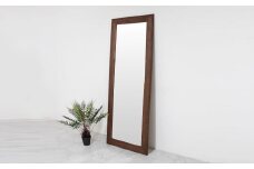 鏡 姿見鏡 全身鏡 木製家具 【ウォールナット 姿見 Full length mirror 690】 愛媛県西条市 近藤工芸 ミラー インテリア 家具 シンプル 