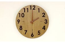 wood clock 280OK　壁掛け時計 時計 壁掛け 木製 無垢材 インテリア  愛媛県西条市 近藤工芸