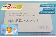 NEW 足乾（そっかん）バスマット　ミニサイズ 【最短3営業日発送】｜ 珪藻土 バスマット 足拭きマット 浴室マット バス用品