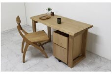 家具 デスク 木製家具 ワーキングデスク　自然木無垢 タモ ＴＭ 1200_HAKO　インテリア  愛媛県西条市 近藤工芸