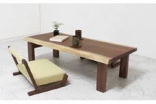 リビングテーブル　自然木無垢 ウォールナット WN 1300_4Leg