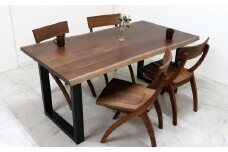 家具 テーブル 木製家具 ダイニングテーブル　自然木無垢 ウォールナット WN 1600_STB　インテリア  愛媛県西条市 近藤工芸