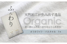 ＜ 今治タオルブランド認定品 ＞  天然加工が生み出す逸品 オーガニック スーピマコットンタオル TAKUMI　バスタオル 1枚（オフホワイト）