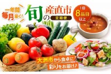 【野菜 定期便】【全12回】 旬の産直市お任せセット（8種以上）大洲市/たいき産直市愛たい菜 [AGAP011] 野菜 野菜 定期便 野菜セット 野菜定期便 12か月 野菜セット 定期 果物定期便 定期便 果物定期便 詰め合わせセット 果物定期便 定期