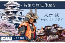 【1日1組限定】大洲城 木造天守閣 宿泊券 祝砲・殿様御膳・入城体験付き！ 愛媛県大洲市/バリューマネジメント株式会社 城泊 観光 旅行 宿泊券 チケット 旅館 記念日 城泊[AGDP005]