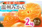 瀬戸内のめぐみたっぷり！温州みかん（S~Lサイズ）2kg