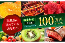 【大洲市コンシェルジュ】返礼品おまかせ！寄附額100万円コース [AGXX028] ギフト カタログ あとから寄付 駆け込み寄付