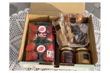 イチゴジャム 無添加 いちご くぼなか農園 ミルクジャム おまかせ焼き菓子 ギフト 数量限定 農園直送 愛媛  伊予市｜B200