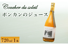 みかん ジュース 1本  ポンカン Coucher du soleil 双海 伊予市｜A74