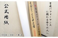 書道パフォーマンス用紙