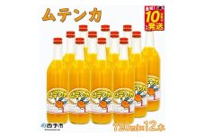 ムテンカ（明浜みかんジュース）12本セット