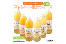 マルワフルーツ柑橘アソート6本セット手提げ箱