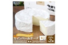 ほわいとファームのカマンベールチーズ「森のろまん」２個セット
