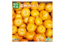 産地直送!！愛媛県明浜町産　温州みかん８kg（宇都宮農園）