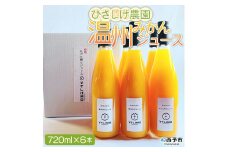 ひさしげ農園　温州みかんジュース６本入