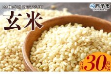 令和6年産　西予市宇和町産　玄米30kg