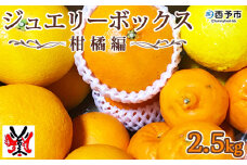 愛媛県明浜産　ジュエリーボックス（柑橘編）2.5kg【１月配送】