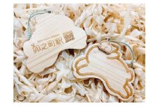 ＜うさぎ絵馬(うさぎミニ絵馬チャーム付き)＞　ウサギ　卯　エマ　キーホルダー　ストラップ　お守り　おしゃれ　手作り　オリジナル　雑貨　開運