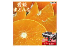 紅まどんなと同品種！＜愛媛まどんな 約2.5kg（約7～15個入り）＞柑橘 フルーツ オレンジ マドンナ 愛媛果試第28号 期間限定 季節 食べて応援 贈答用 ギフト 特産品 宇都宮物産 愛媛県 西予市【常温】