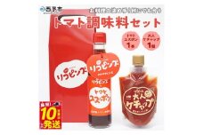 お料理の決め手！何にでも合うトマト調味料セット