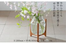 【台数限定】家具職人の手づくりポットスタンド [№5303-0059]