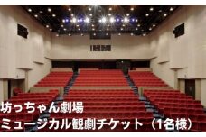 坊っちゃん劇場 ミュージカル観劇チケット（1名様） [№5303-0065]