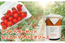 「栗林農園」素のままパスタソースとトマトベリーセット [№5303-0138]
