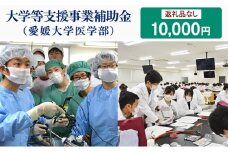 【お礼の品なし】大学等支援事業補助金（愛媛大学医学部）　10,000円 [№5303-0272]