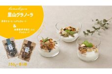 人気グラノーラ2種セット　深煎りコーヒーとチョコレートのグラノーラ＆自家製伊予柑ピールとチョコレートのグラノーラ（150g×各1袋 計2袋） ｜朝食 グルメ お取り寄せ ギフト 手作り 健康 オートミール 無添加 愛媛 久万高原