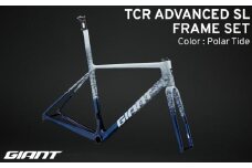 【フレームのみ】GIANT TCR ADVANCED SL FRAMESET（カラー：Polar Tide）｜  ジャイアント ロードバイク 自転車 レース カーボン 東レ