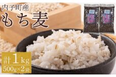 内子町産 もち麦（1kg）【食品 加工食品 人気 おすすめ 送料無料】