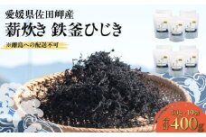 薪炊き 鉄釜ひじき 40g×10袋 計400g 愛媛県佐田岬産 ※離島への配送不可  【ふるさと納税 人気 おすすめ ランキング ひじき ヒジキ 鉄釜ひじき 煮物 栄養 サラダ 鉄分 炊き込みご飯 愛媛県産 愛媛県 伊方町 送料無料】 IKTAL002 