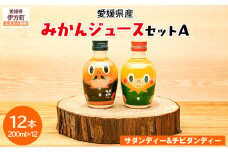 【先行予約】みかんジュースセットＡ 200ml×12本 ※北海道、沖縄・離島への配送不可（2025年12月より発送予定） 【 ふるさと納税 人気 おすすめ ランキング 飲料 飲み物 ソフトドリンク 果物 フルーツ 柑橘 ミカン 国産 ミカンジュース みかんジュース ギフト おすそ分け お土産 贈り物 プレゼント 愛媛県 伊方町 送料無料 】 IKTI018 