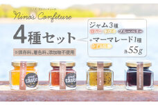 【無添加】ジャム3種（いちご、キウイ、ブルーベリー）+マーマレード1種（ゆず&生姜）全4種セット 【 ふるさと納税 人気 おすすめ ランキング ジャム じゃむ マーマレード いちご キウイ ブルーベリー パン ヨーグルト 朝食 贈答 贈り物 ギフト 愛媛県 伊方町 送料無料 】 IKTAH001 