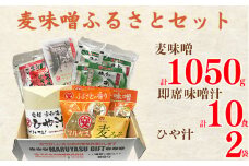 麦味噌 ふるさとセット 10000円 即席 みそ汁 ひや汁 あおさ 味噌汁 インスタント 加工品 みそ 味噌 ミソ 調味料 和食 味付け フリーズドライ お味噌汁 みそしる マルヤス味噌 愛南町 愛媛県