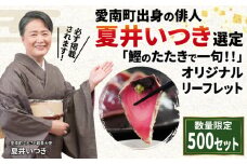 数量限定 夏井いつき 選定 ｢ 鰹のたたきで一句！｣